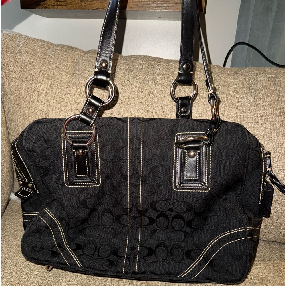 Coach soho signature satchel